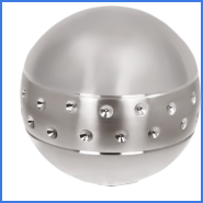 new design stainless steel ball and base 2
