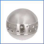 new design stainless steel ball and base 2